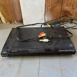 Pre-owned Sony DVD Player DVP-SR500H No REMOTE HDMI Cable Untested Sell As Is